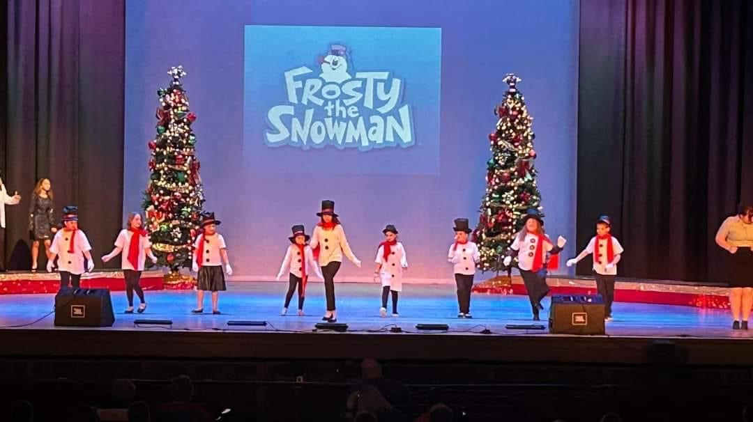 Once Upon a Christmas frosty the snowman