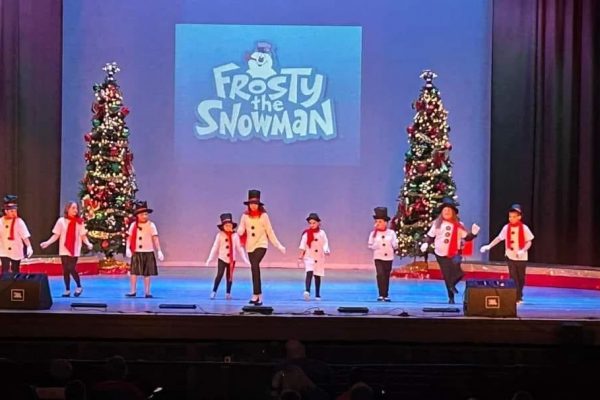 Once Upon a Christmas frosty the snowman